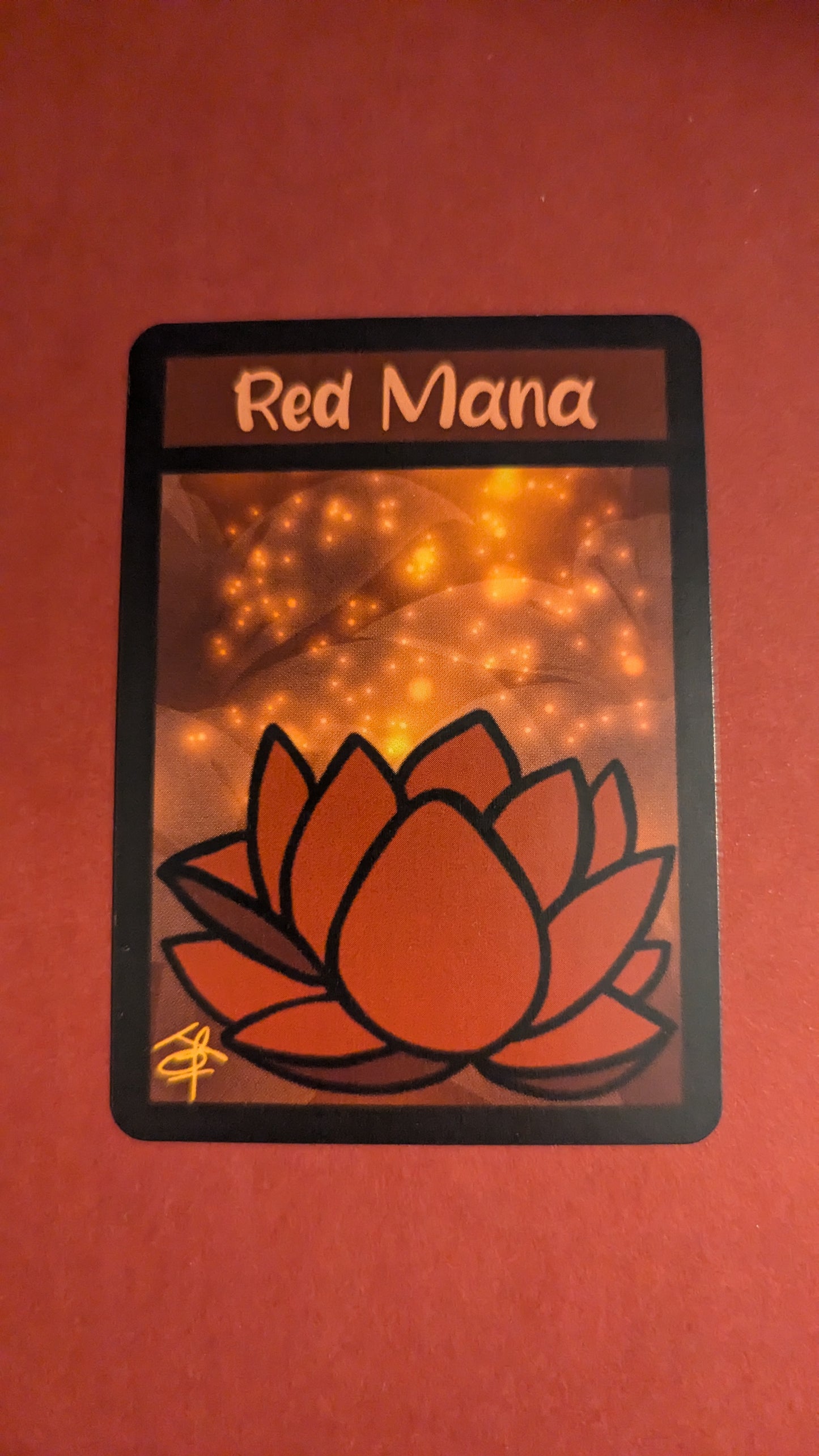 Mana Counter Token - Red