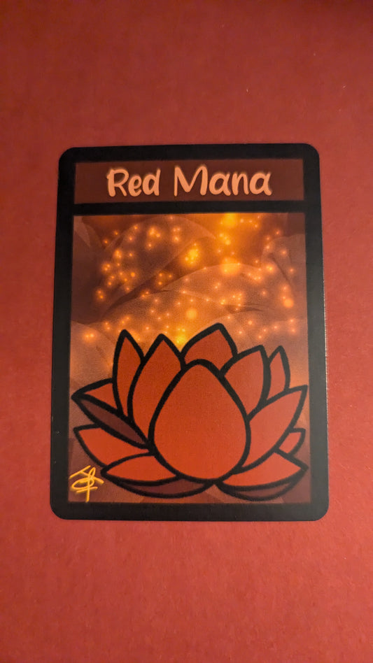 Mana Counter Token - Red